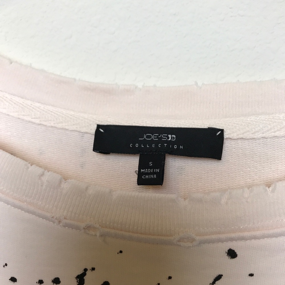 Joe’s Collection Distressed Sweatshirt - Picture 3 of 8